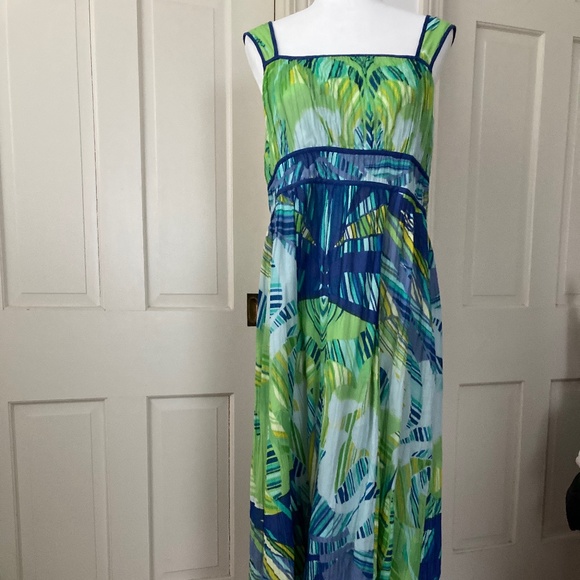 Paradise NY Dresses & Skirts - Sundress Cotto Made in India Ocean Sail